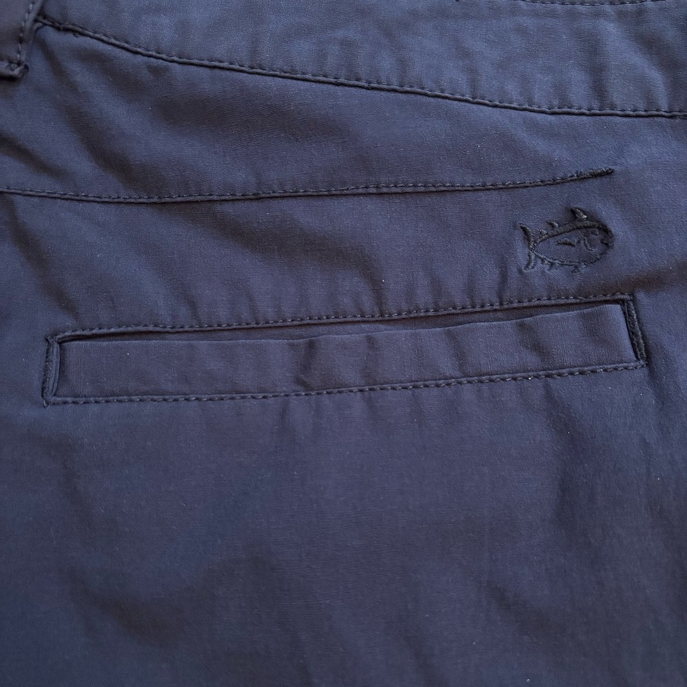 Southern Tide Navy Men's Flat Front Shorts Golf Resort Outdoor Size 36? - Picture 10 of 13